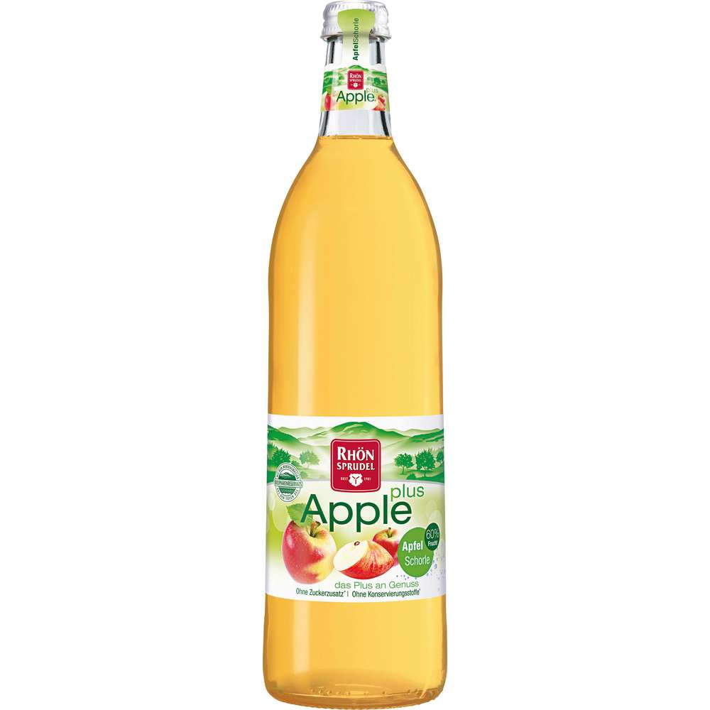 Produktabbildung Rhön Sprudel Apfelschorle Plus