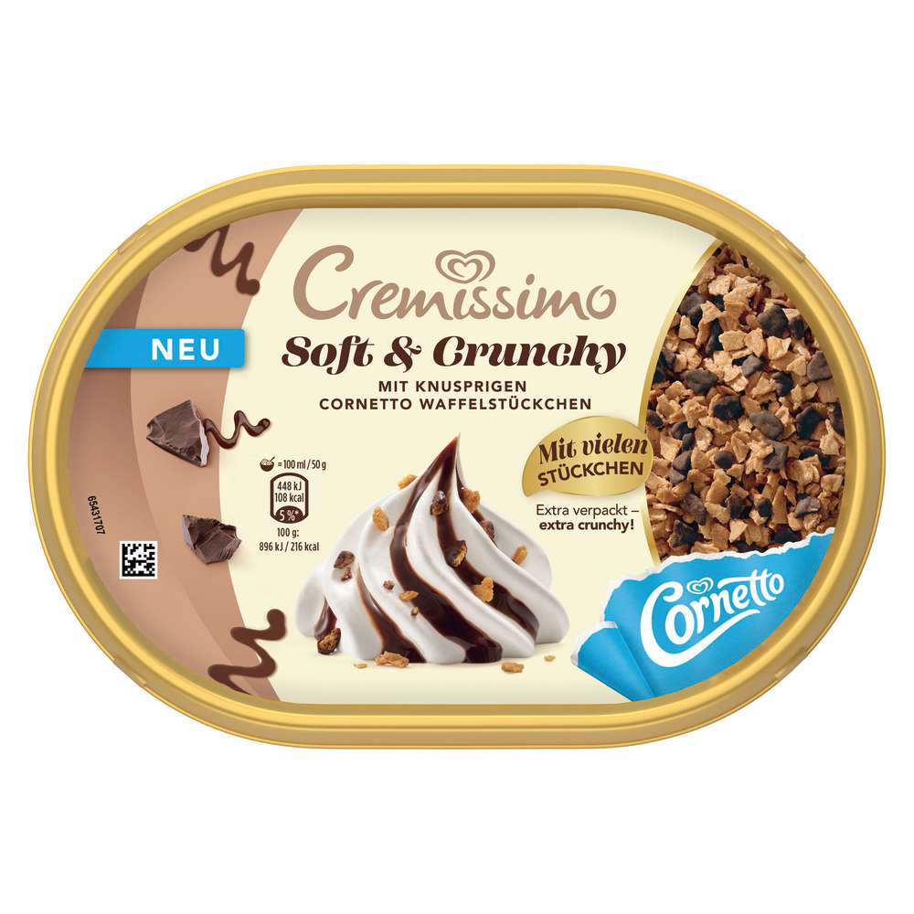 Produktabbildung Langnese Cremissimo Eis, Soft Chocolate
