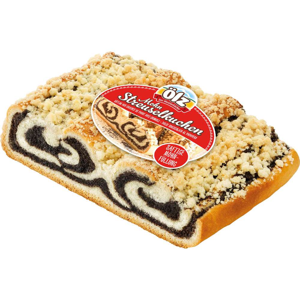 Produktabbildung Ölz der Meisterbäcker Mohn Streuselkuchen