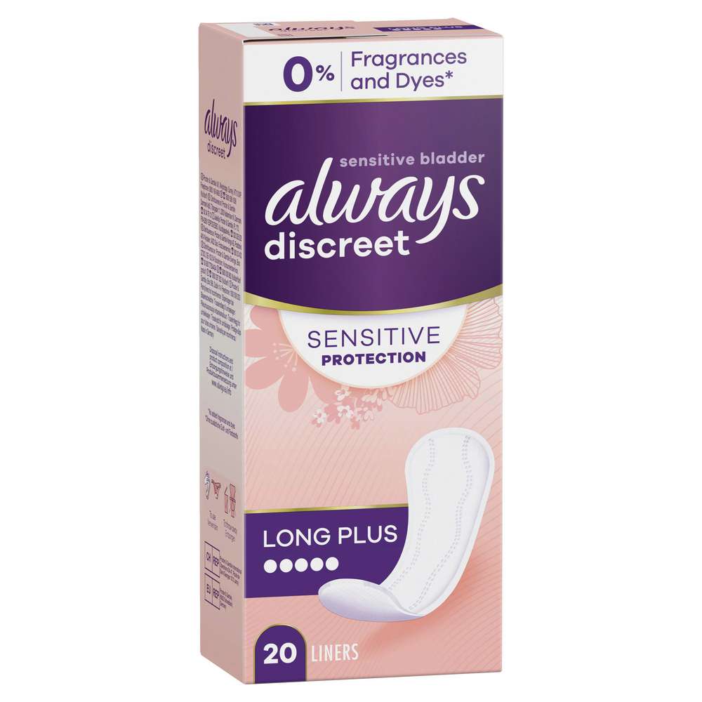 Produktabbildung Always Discreet Inkontinenzeinlagen Long Plus