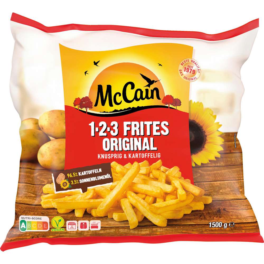 Produktabbildung McCain Pommes Frites, tiefgekühlt