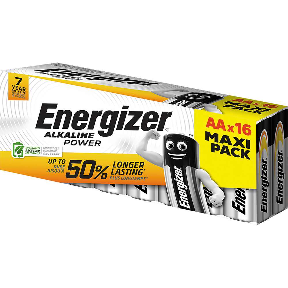 Produktabbildung Energizer Batterie AA Alkaline Power Maxi-Pack