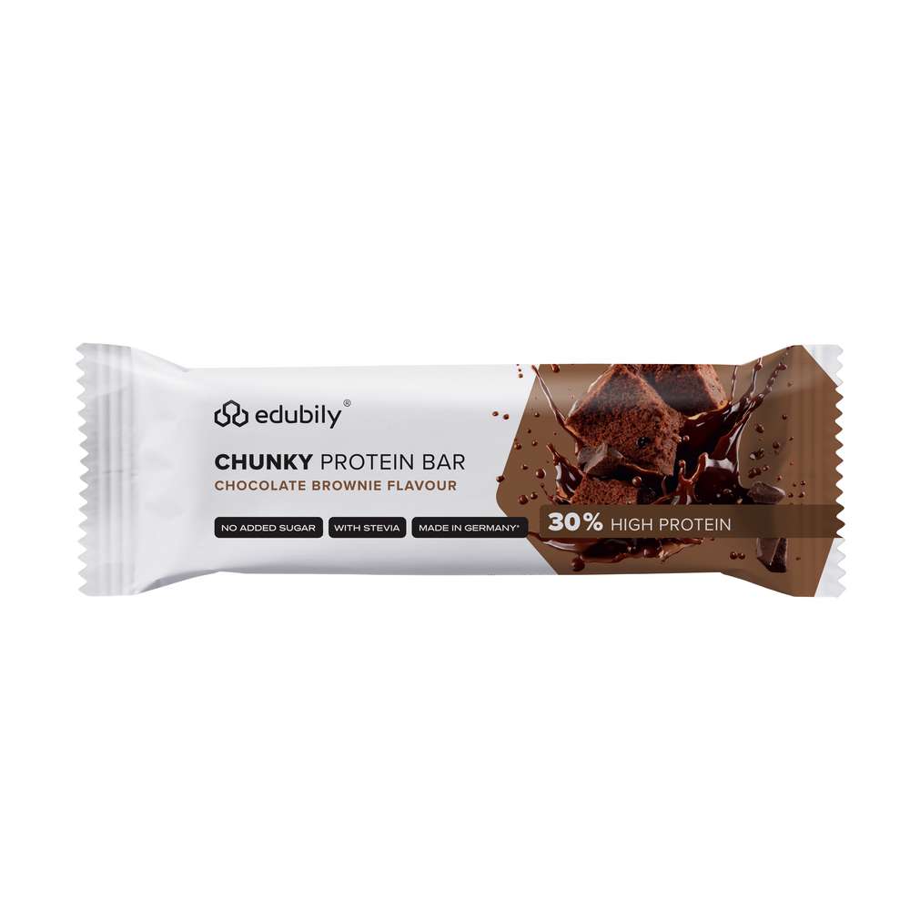 Produktabbildung edubily Chunky Protein-Bar Chocolate-Brownie