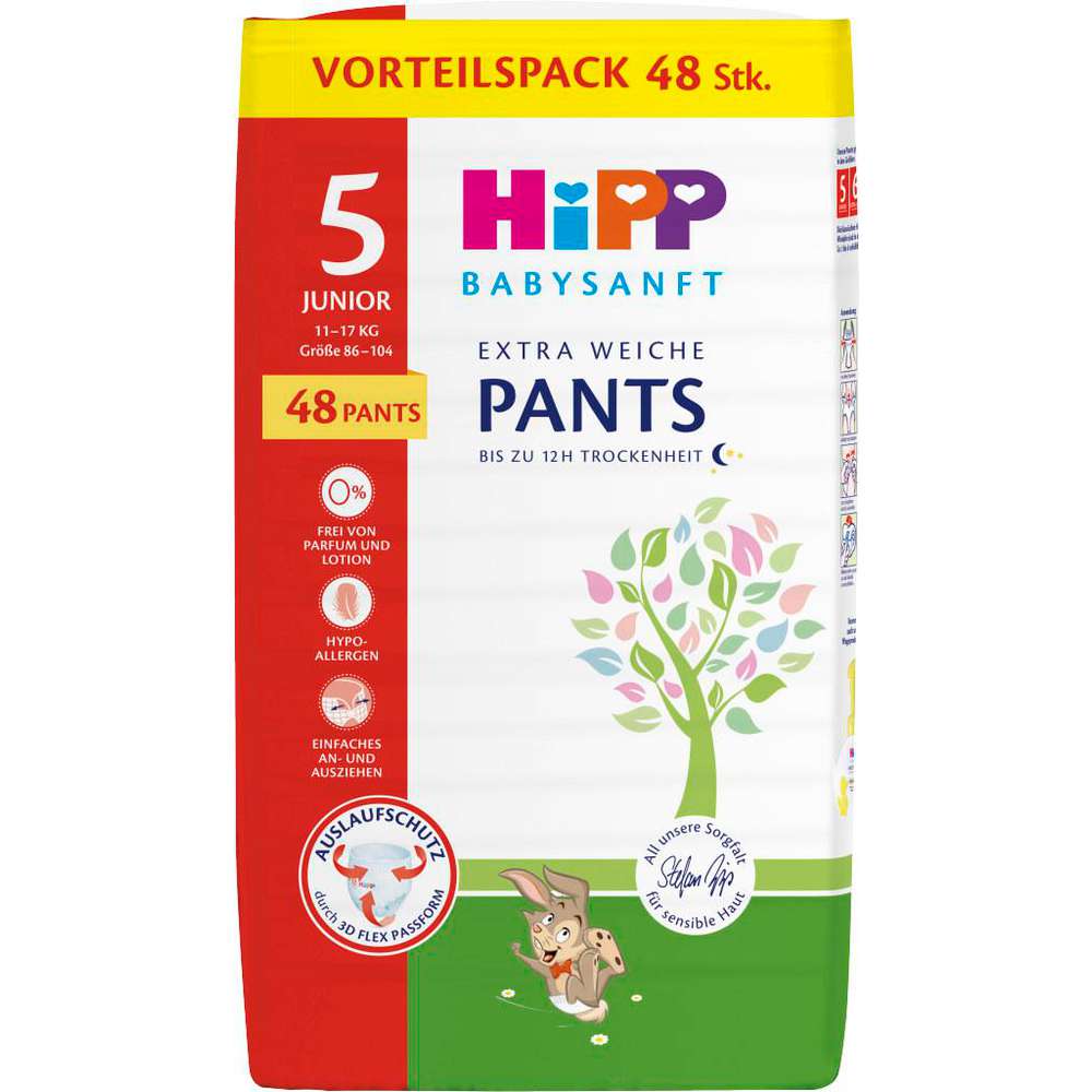 Produktabbildung Hipp Baby Pants Sanft Gr. 5 Junior, 11-17 kg