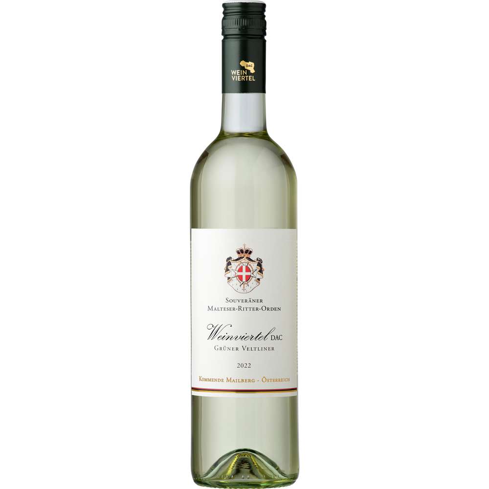 Produktabbildung Souveräner Malteser-Ritter-Orden Grüner Veltliner trocken
