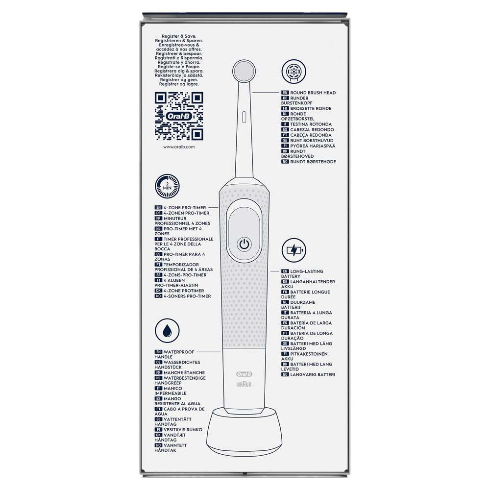 Produktabbildung Oral-B Elektrische Zahnbürste Vitality Pro Kinder Spiderman, ab 3 Jahre