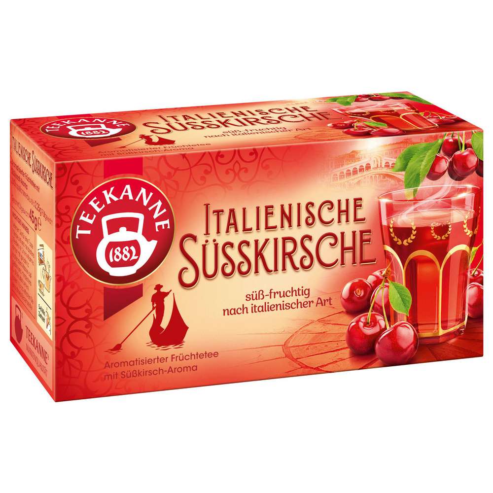 Produktabbildung Teekanne Früchtetee Italienische Süßkirsche