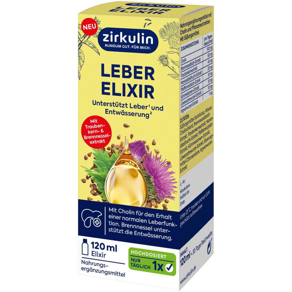 Produktabbildung Zirkulin Leber-Elixir