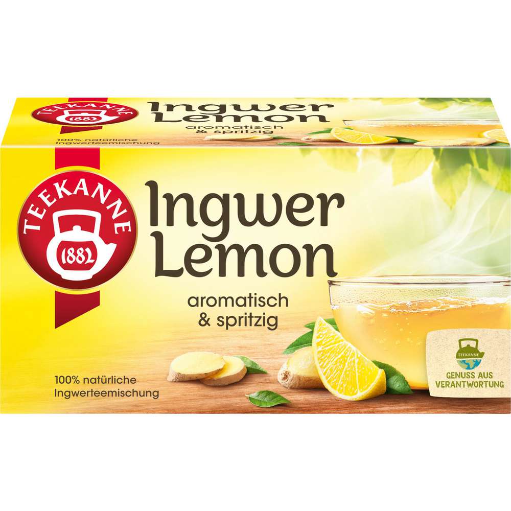 Produktabbildung Teekanne Früchtetee, Ingwer-Lemon