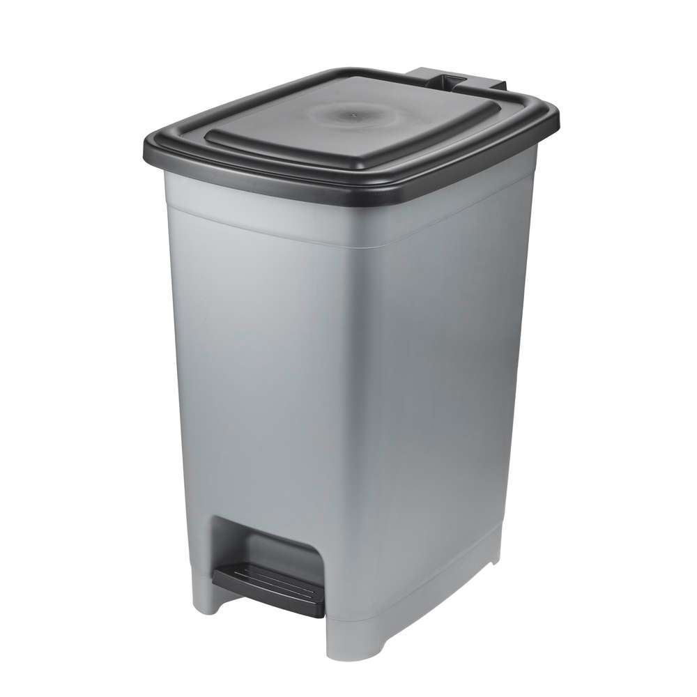 Produktabbildung Keeeper Treteimer olaf 40l, light silver