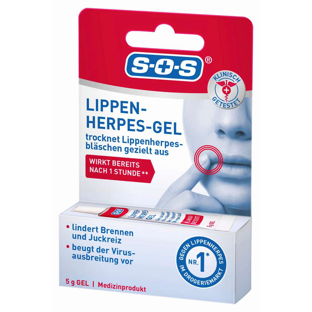 Produktabbildung SOS Lippenherpes Gel