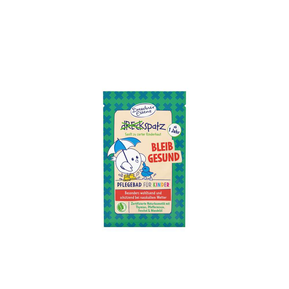 Produktabbildung Dresdner Essenz Pflegebad für Kinder Bleib Gesund, Thymian/Pfefferminze/Fenchel/Mandelöl