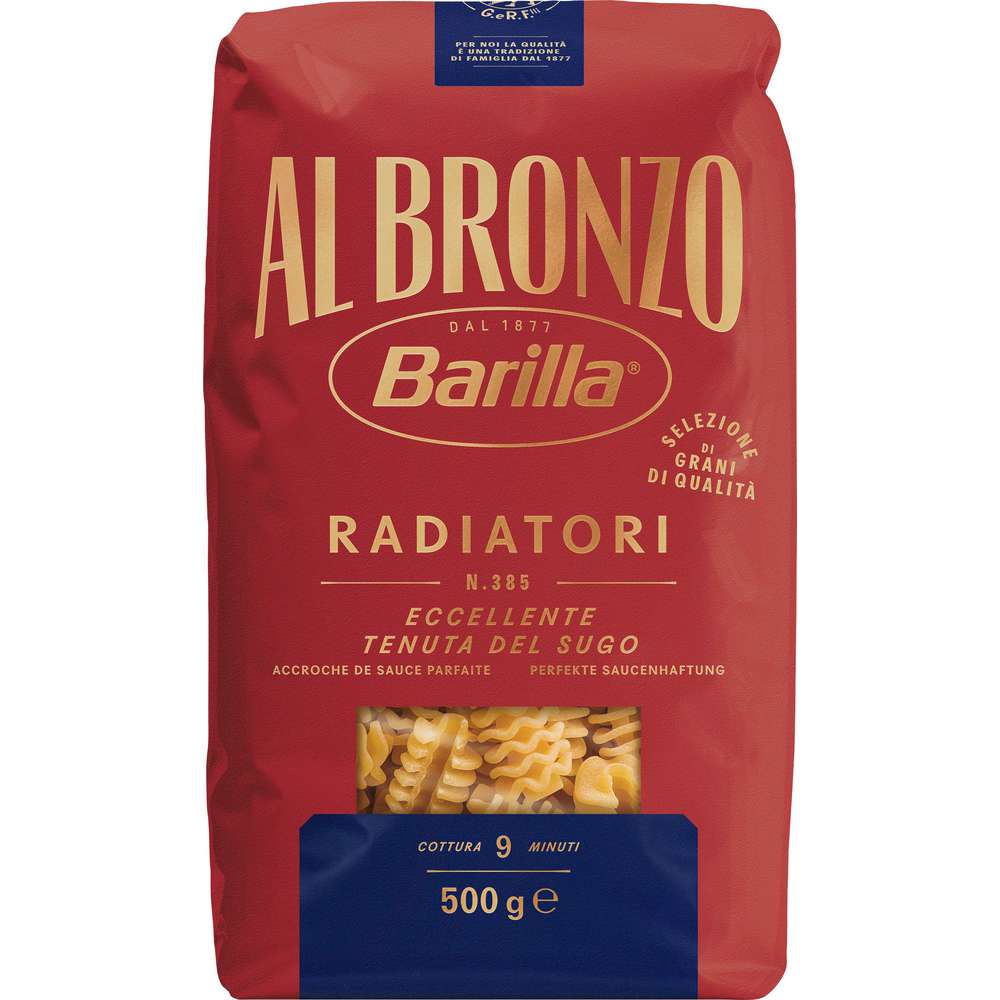 Produktabbildung Barilla Al Bronzo Radiator, Pasta