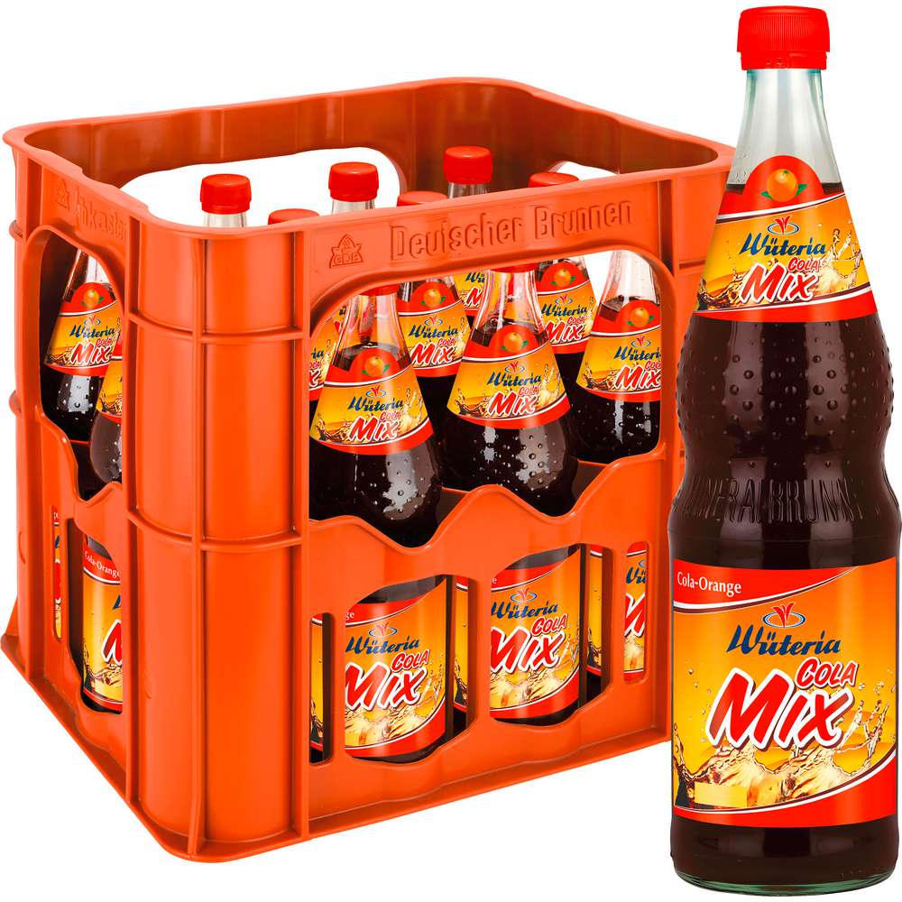 Produktabbildung Wüteria Cola-Mix (12x 0,700 Liter)