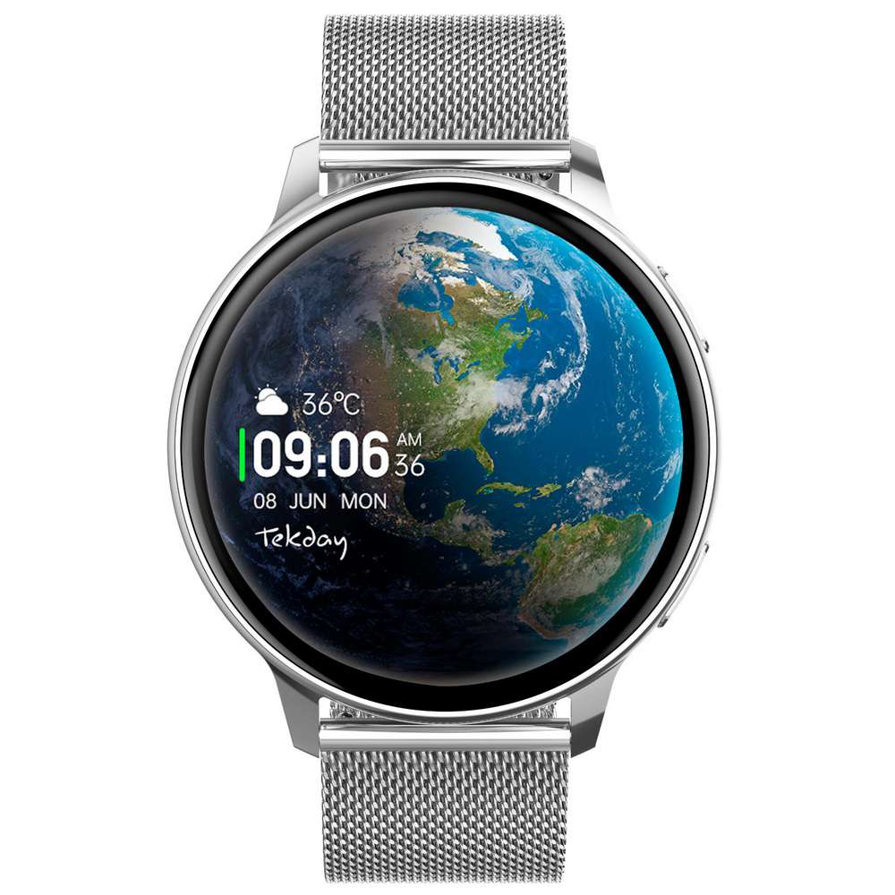 Produktabbildung TekDay Smartwatch silber