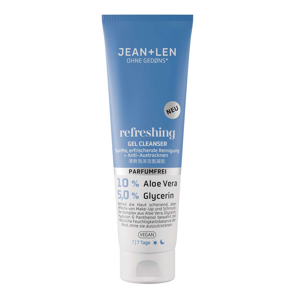 Produktabbildung Jean & Len Refreshing Gel Cleanser, Parfumfrei