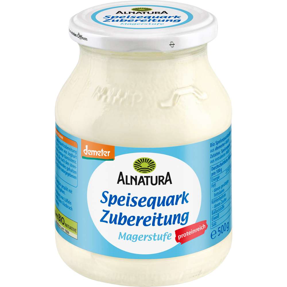 Produktabbildung Alnatura Bio Speisequark, Mager