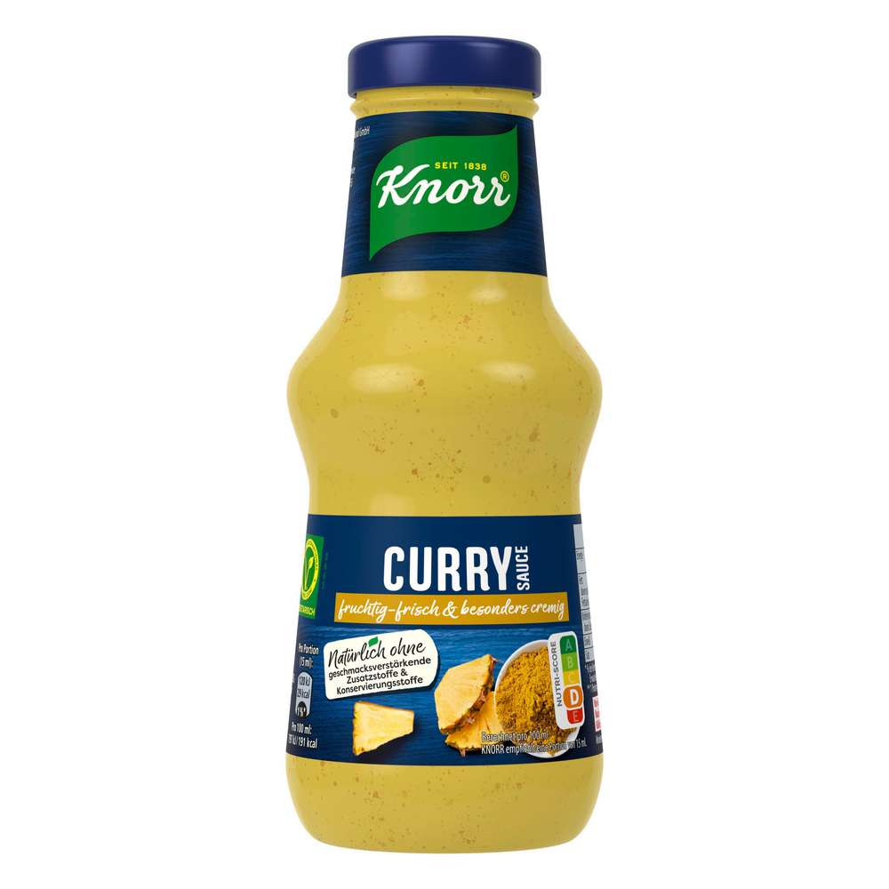 Produktabbildung Knorr Schlemmersauce, Curry