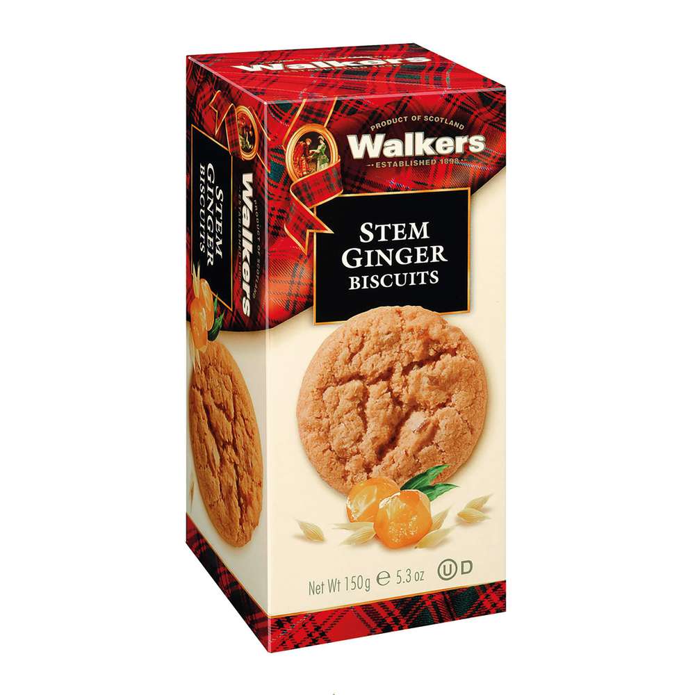 Produktabbildung Walker's Stem Ginger Biscuits