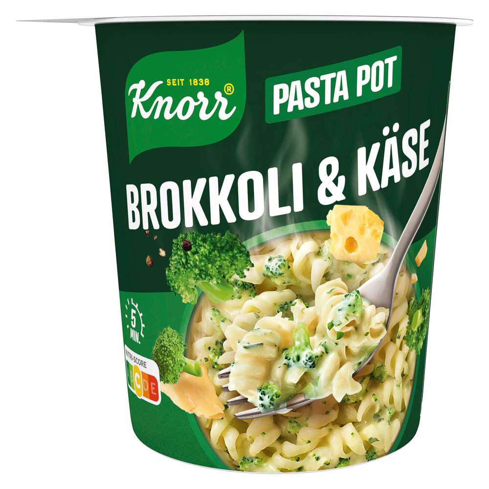 Produktabbildung Knorr Fertiggericht Pasta Snack, Brokkoli-Käse-Sauce