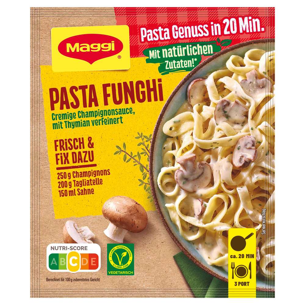 Produktabbildung Maggi Fix, Pasta Funghi