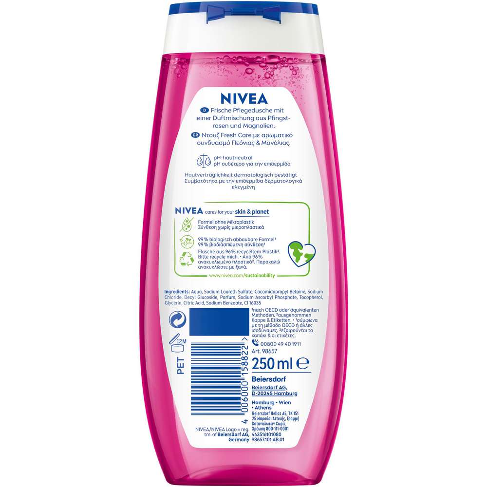 Produktabbildung Nivea Duschgel, Blooming Garden
