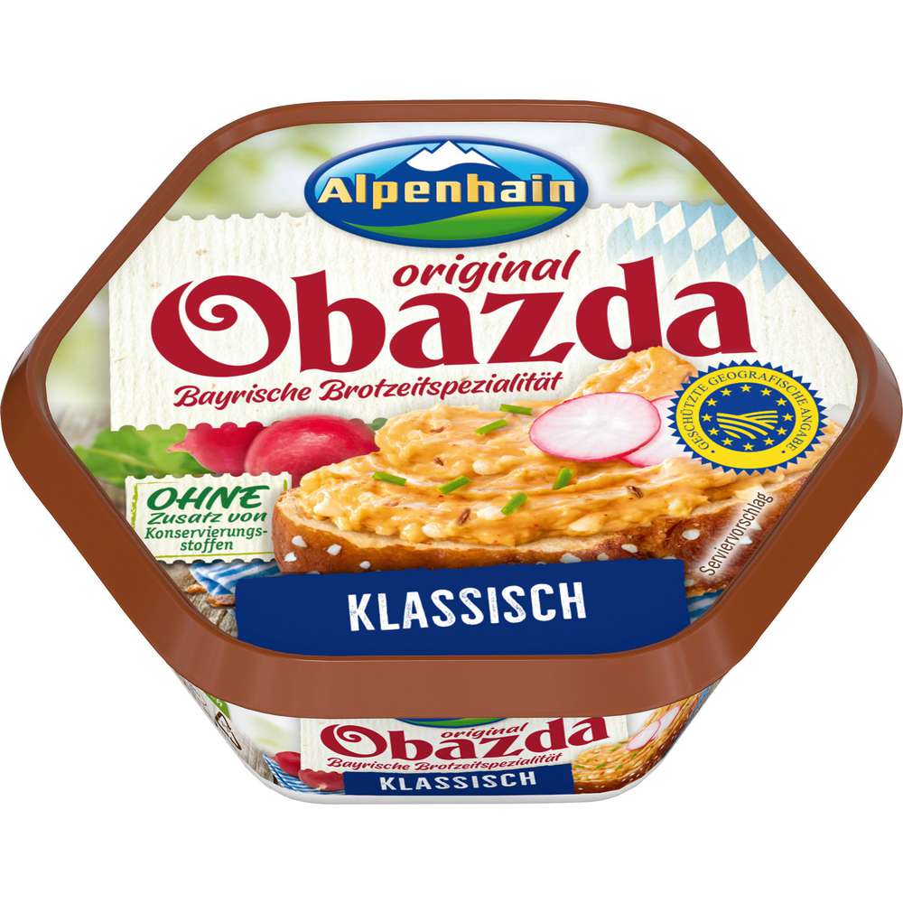 Produktabbildung Alpenhain Obazda, Original