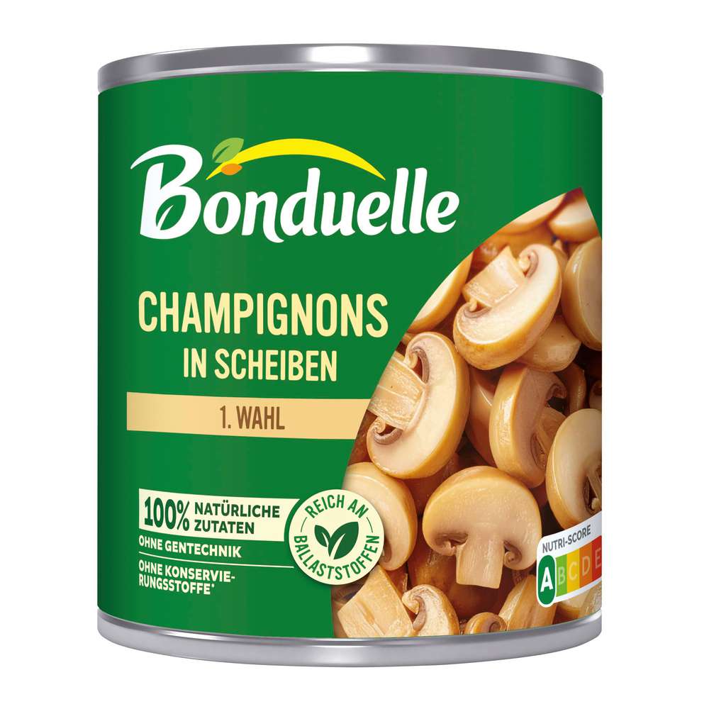 Produktabbildung Bonduelle Champignons Gourmet Scheiben, feinste Auslese