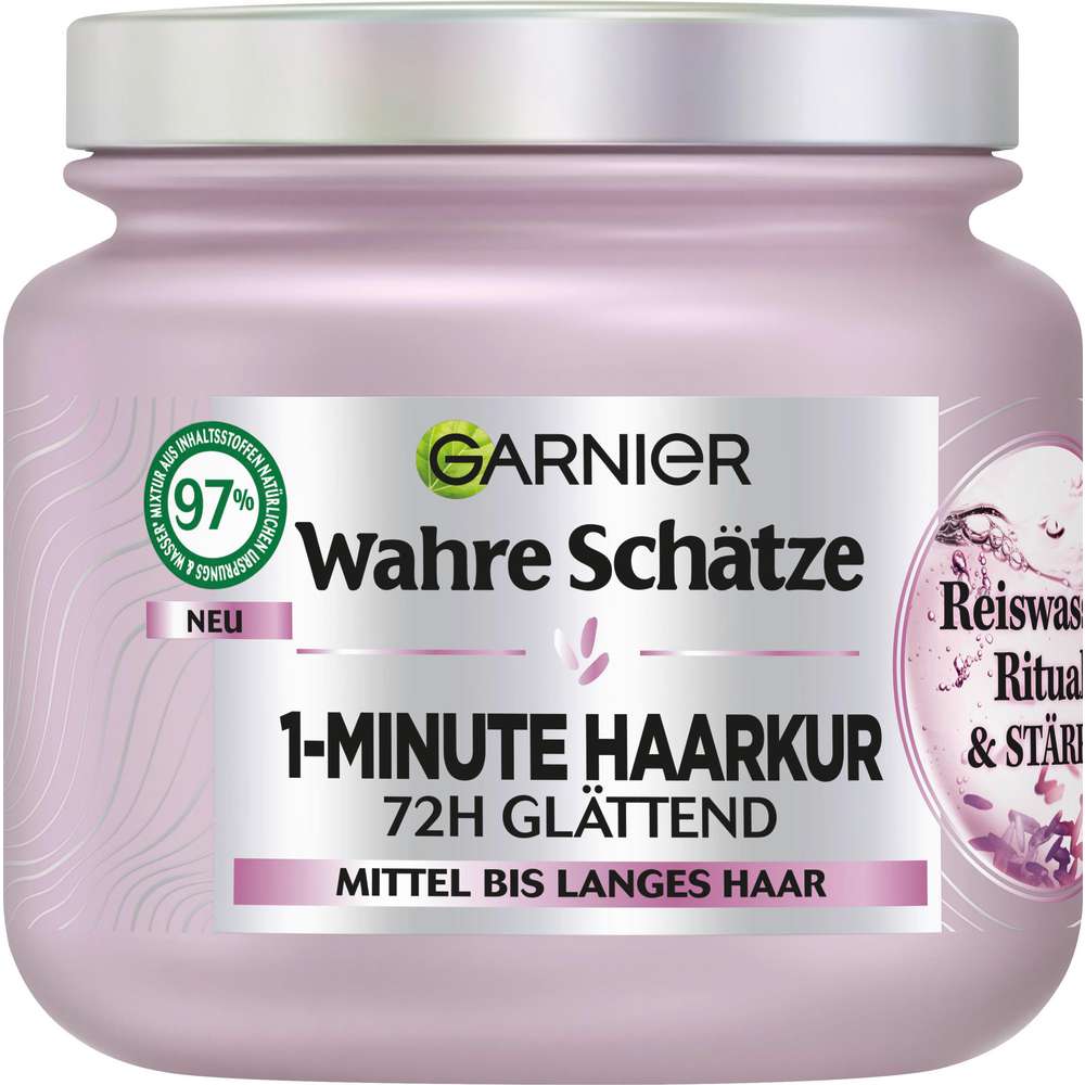 Produktabbildung Garnier Wahre Schätze Haarkur, Rice Water