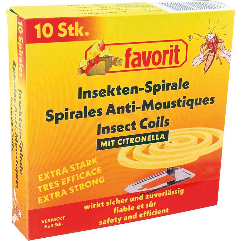 Produktabbildung favorit Insektenspirale Citronella