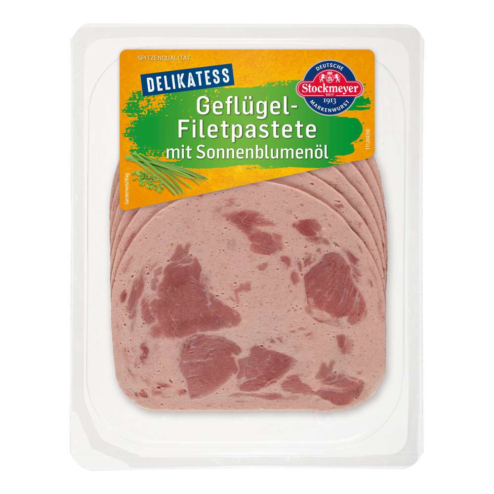 Produktabbildung Stockmeyer Geflügel-Filetpastete