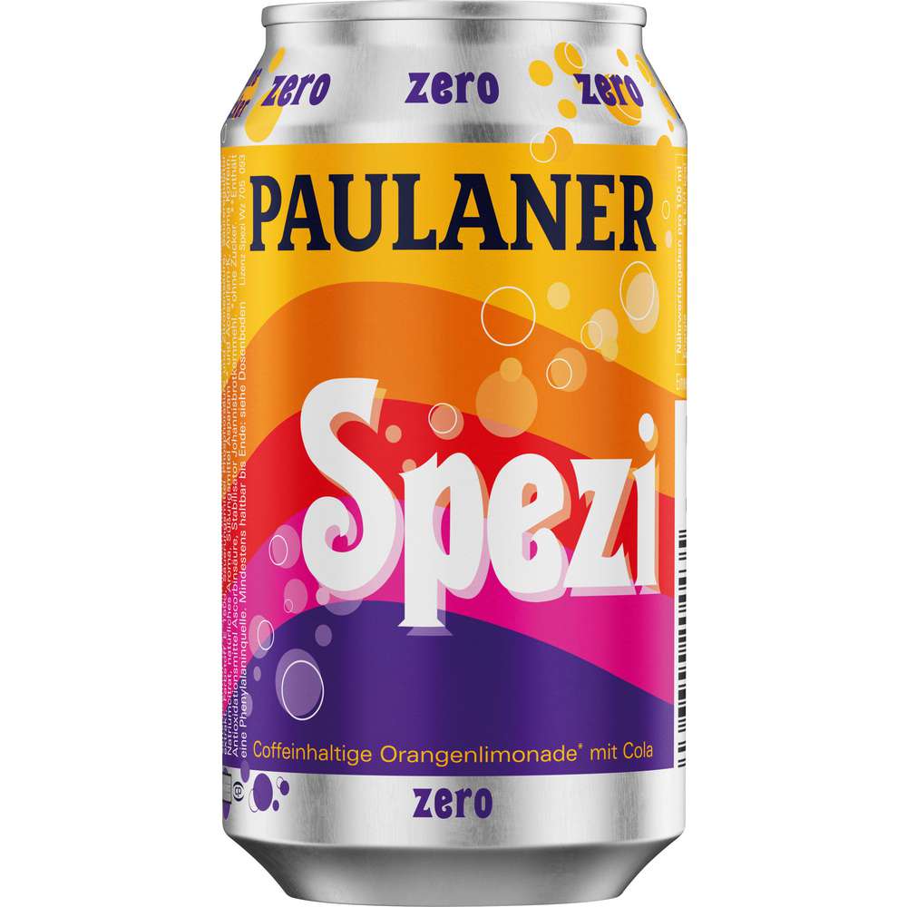 Produktabbildung Paulaner Spezi Zero