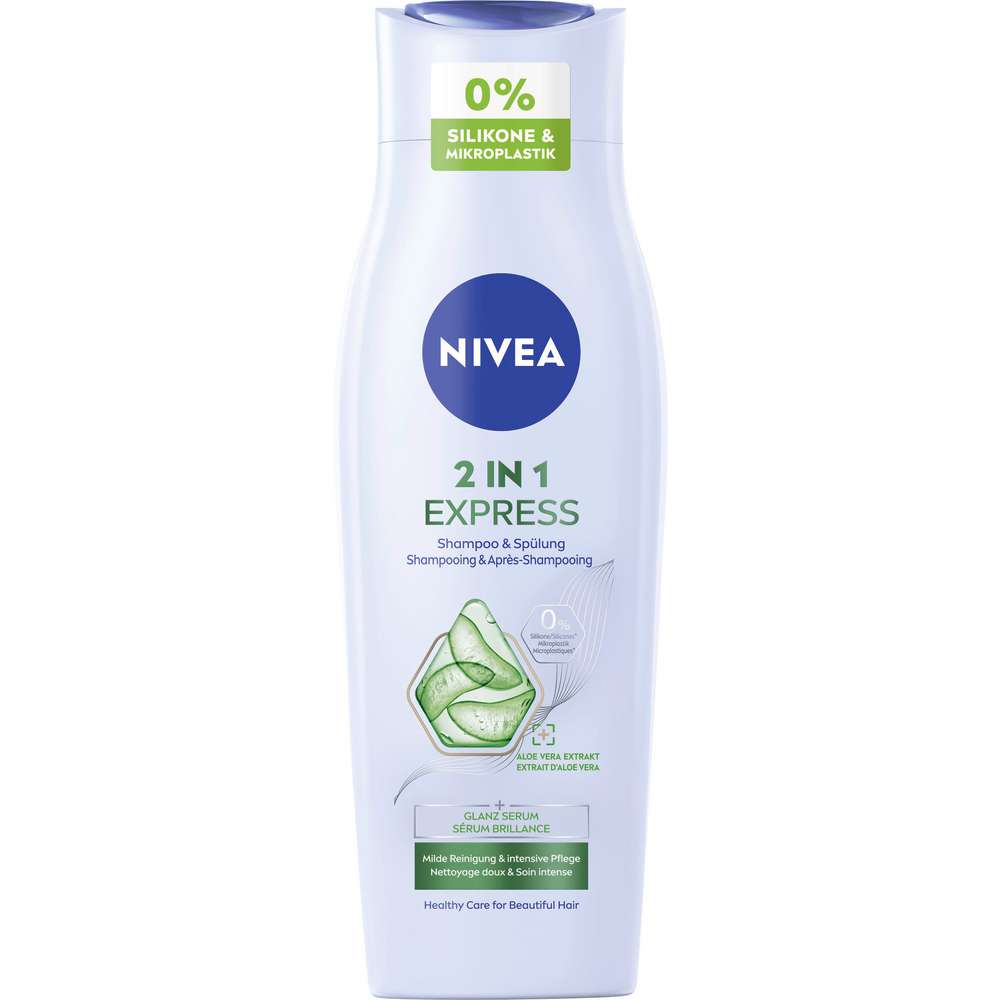Produktabbildung Nivea 2 in 1 Pflege Express Shampoo