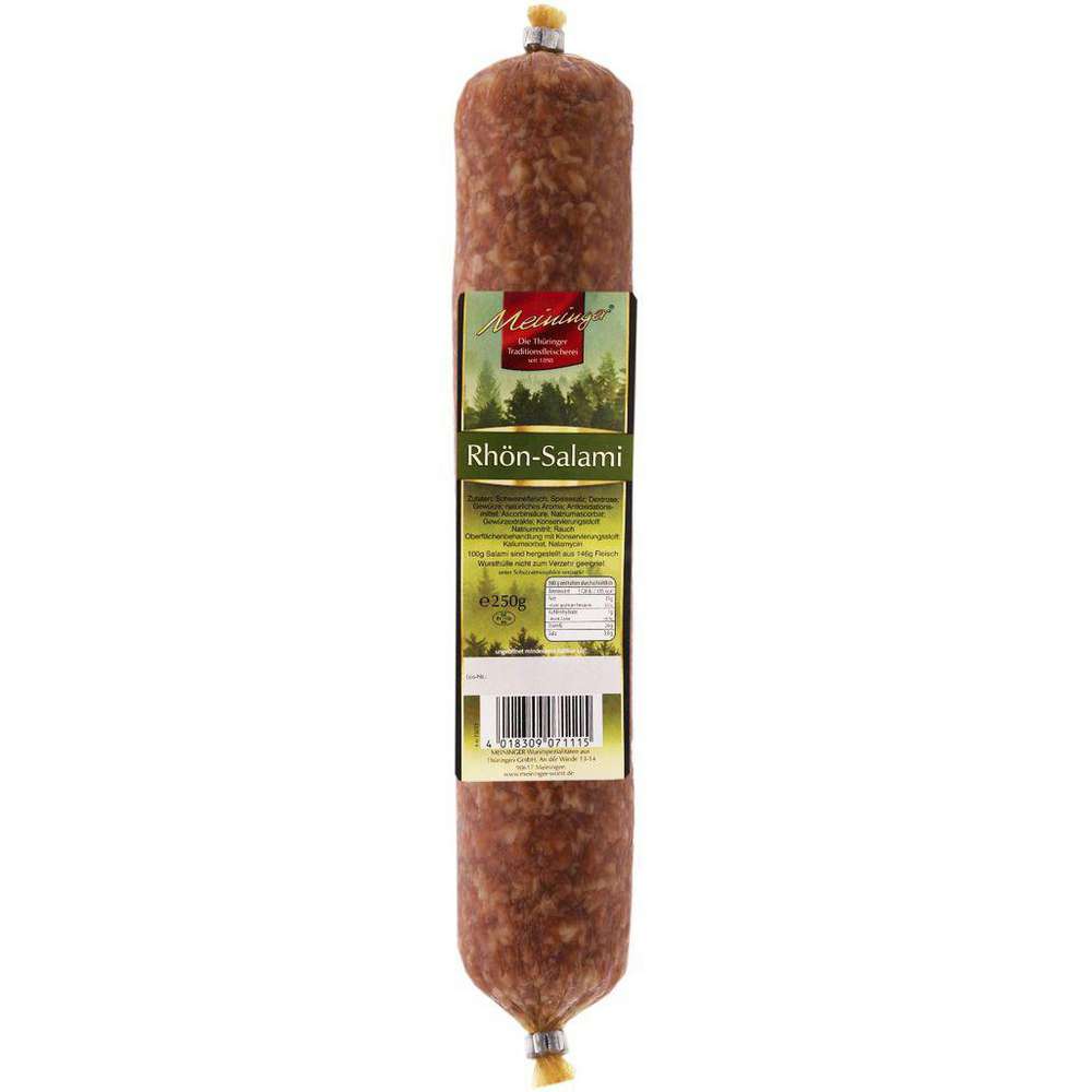 Produktabbildung Meininger Rhönsalami