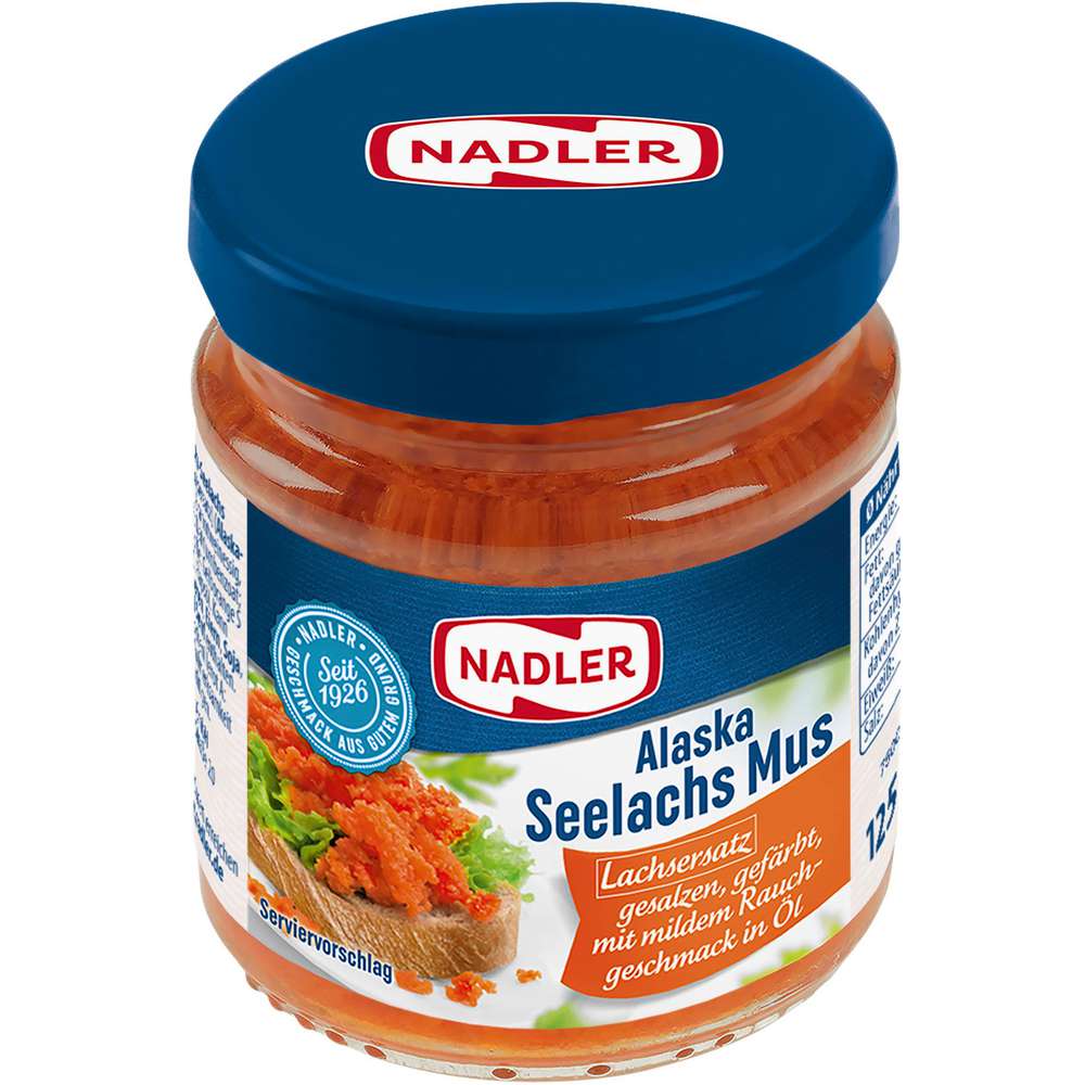 Produktabbildung Nadler Alaska Seelachs Mus