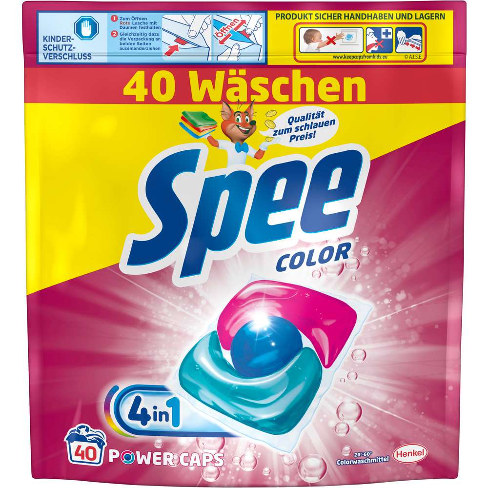 Produktabbildung Spee Color-Waschmittel Power Caps