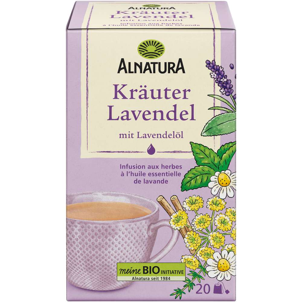 Produktabbildung Alnatura Bio Kräutertee, Lavendel