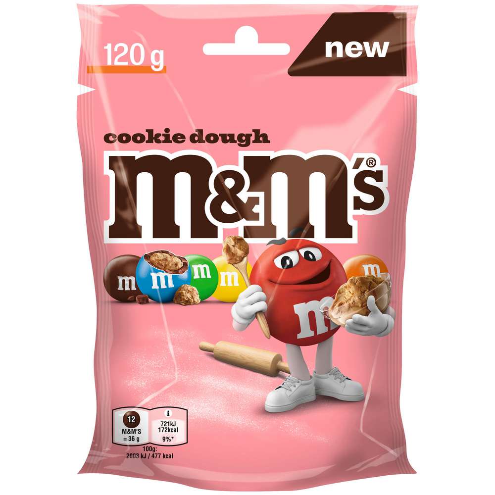 Produktabbildung M&M's Schokolinsen Cookie Dough