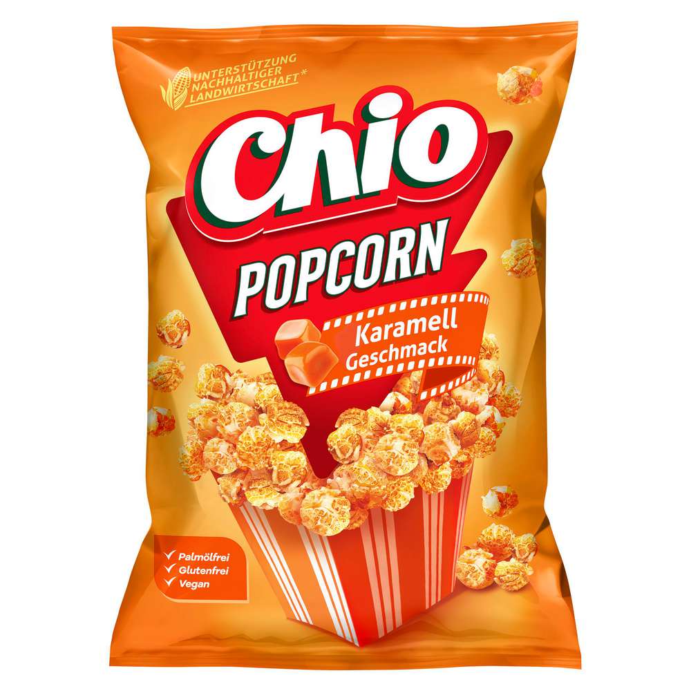 Produktabbildung Chio Ready Made Popcorn, Toffee Karamell
