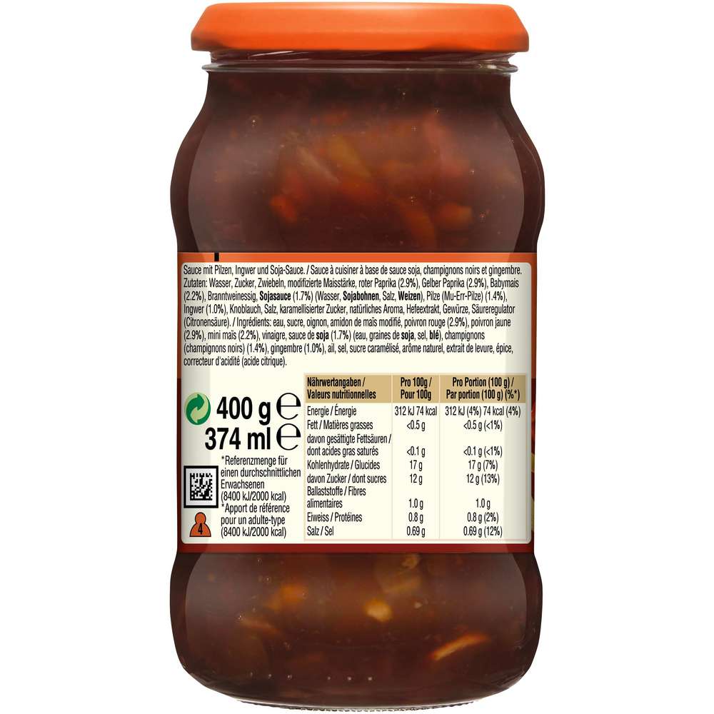 Produktabbildung BEN'S ORIGINAL Soße Kantonesisch, pikant