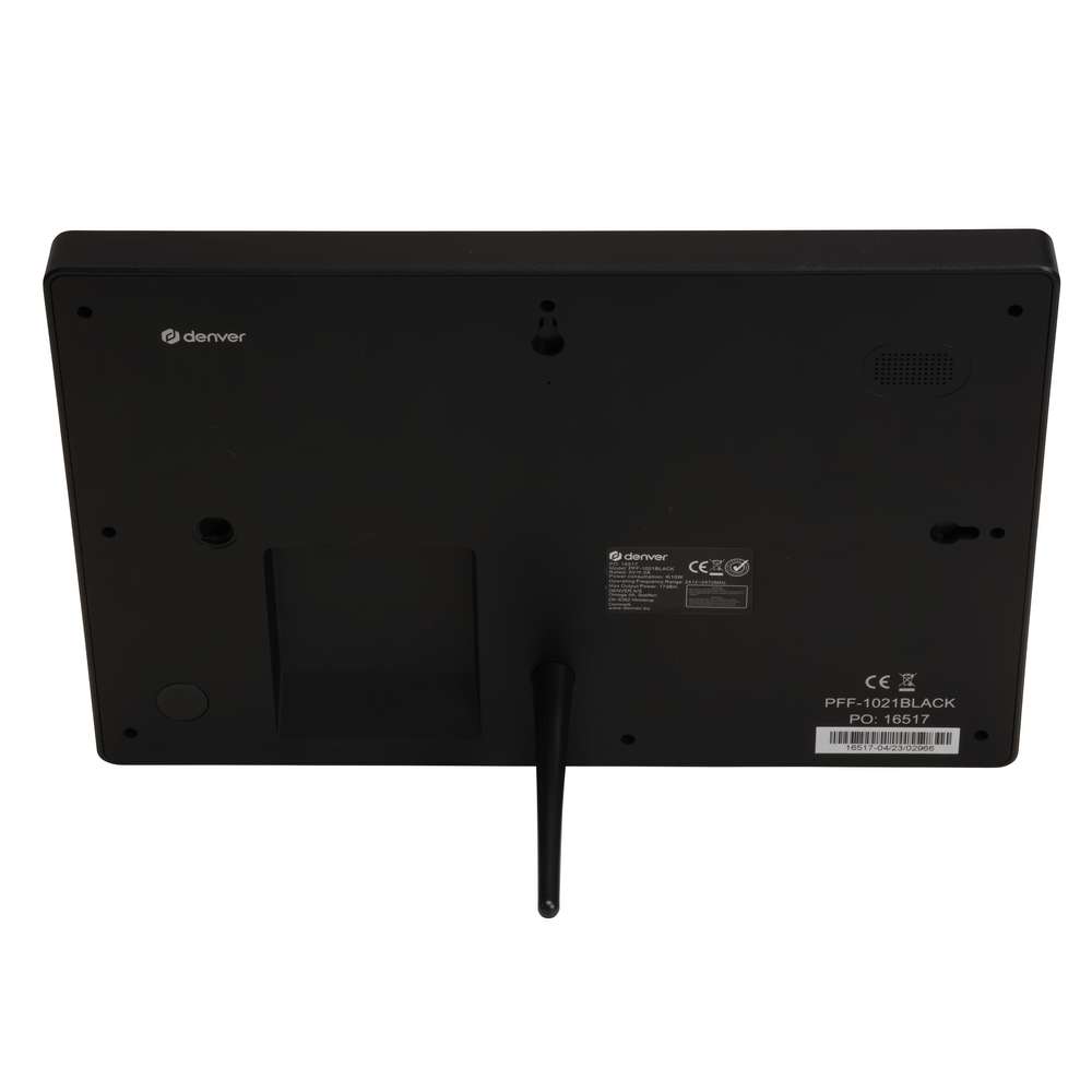 Produktabbildung Denver Digitaler Bilderrahmen PFF-1021 schwarz