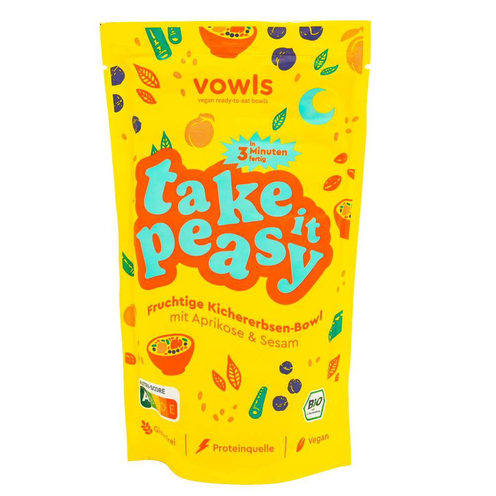 Produktabbildung Vowls Kichererbsen-Bowl Take it Peasy