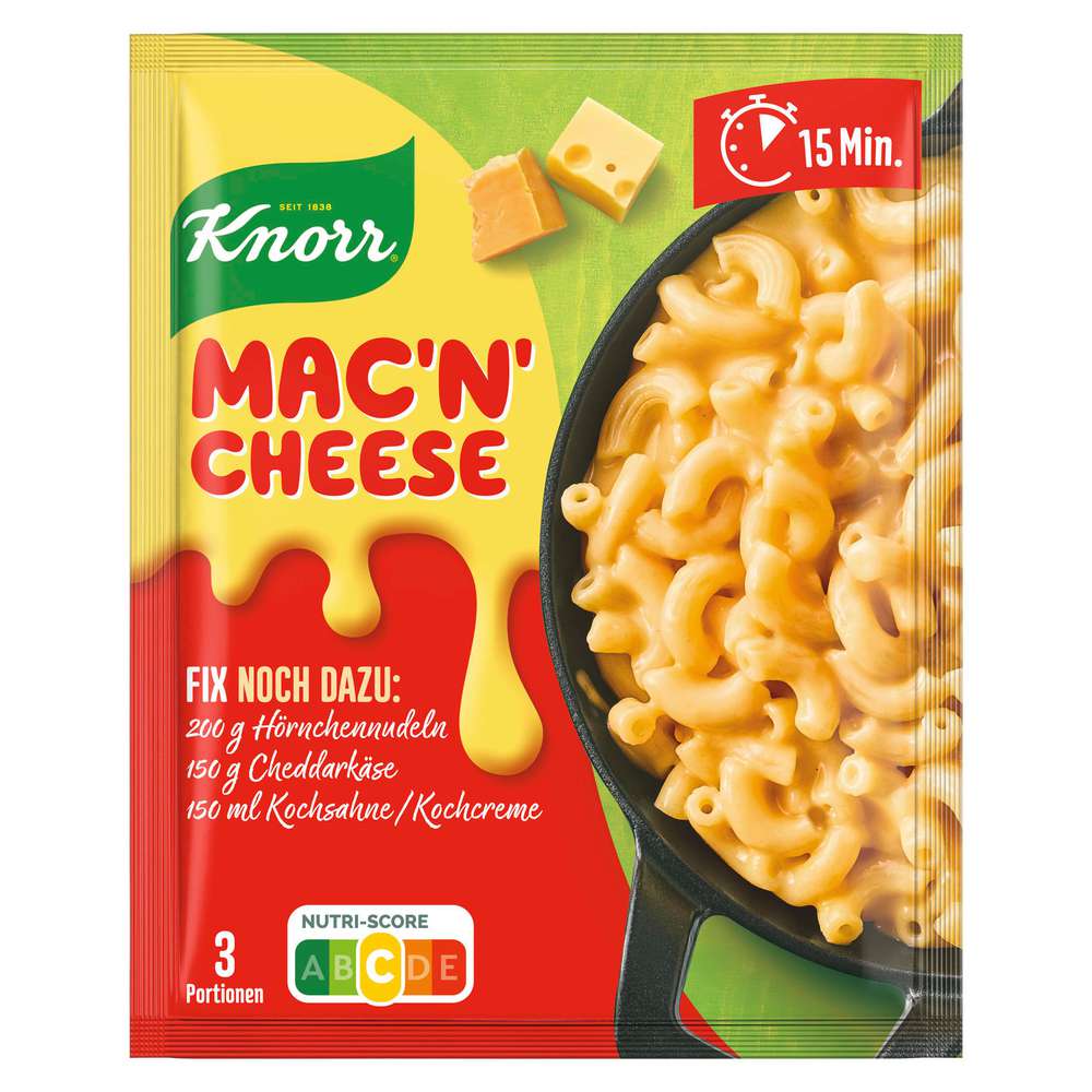 Produktabbildung Knorr Fix Fertiggericht, Mac & Cheese