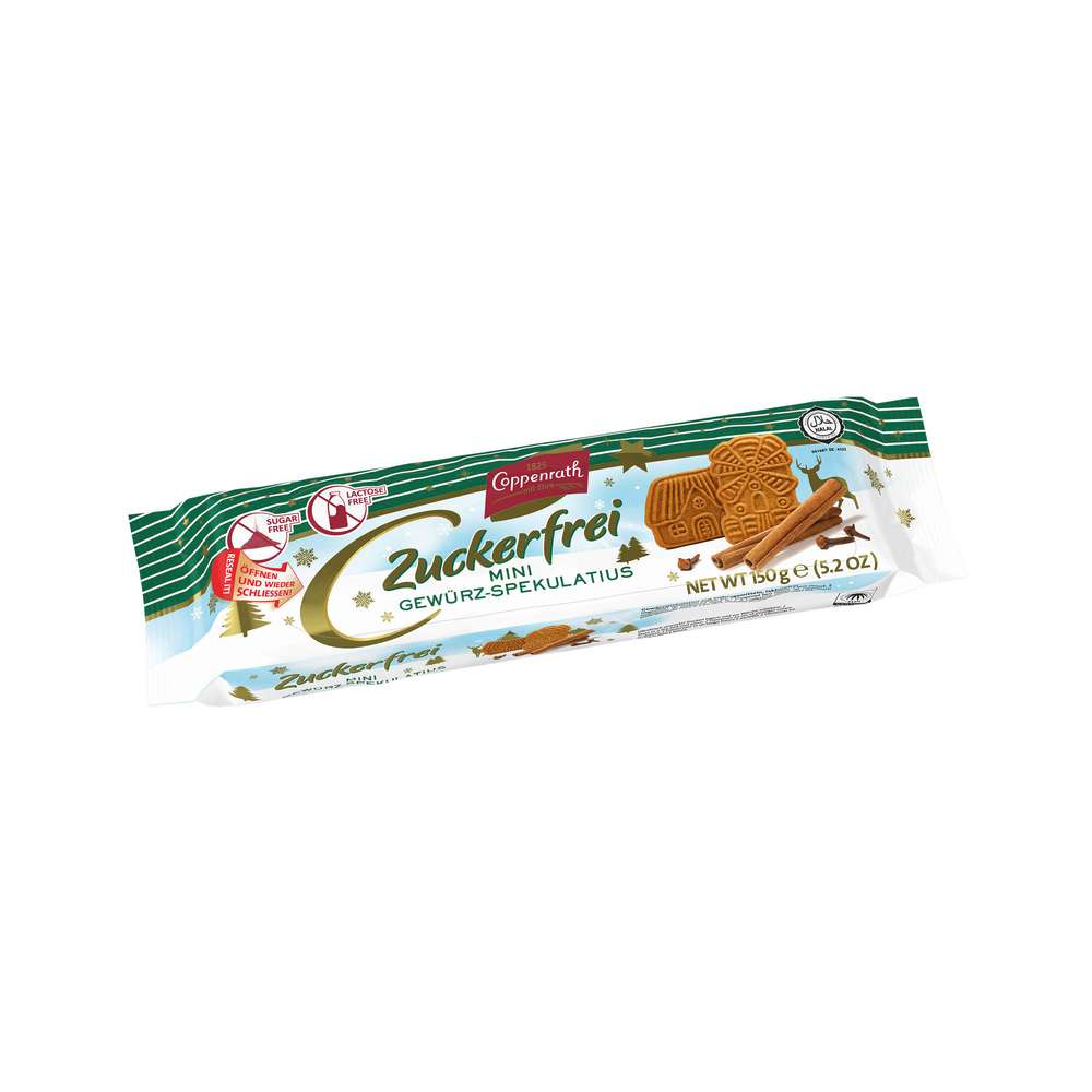 Produktabbildung Coppenrath Mini Gewürz-Spekulatius, zucker- & laktosefrei