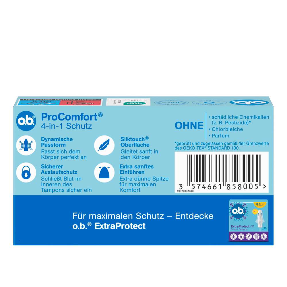 Produktabbildung o.b. Tampons ProComfort, Mini