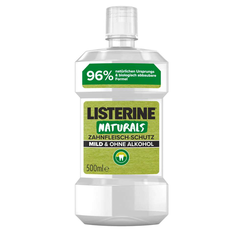 Produktabbildung Listerine Mundspülung Naturals, Zahnfleischschutz