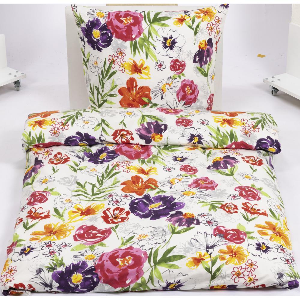 Produktabbildung keine Marke Renforcé-Bettwäsche, je Garnitur