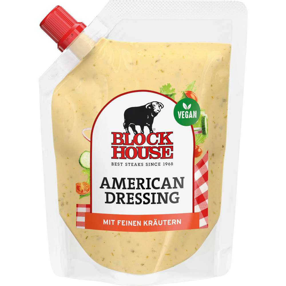 Produktabbildung Block House Salatdressing, American