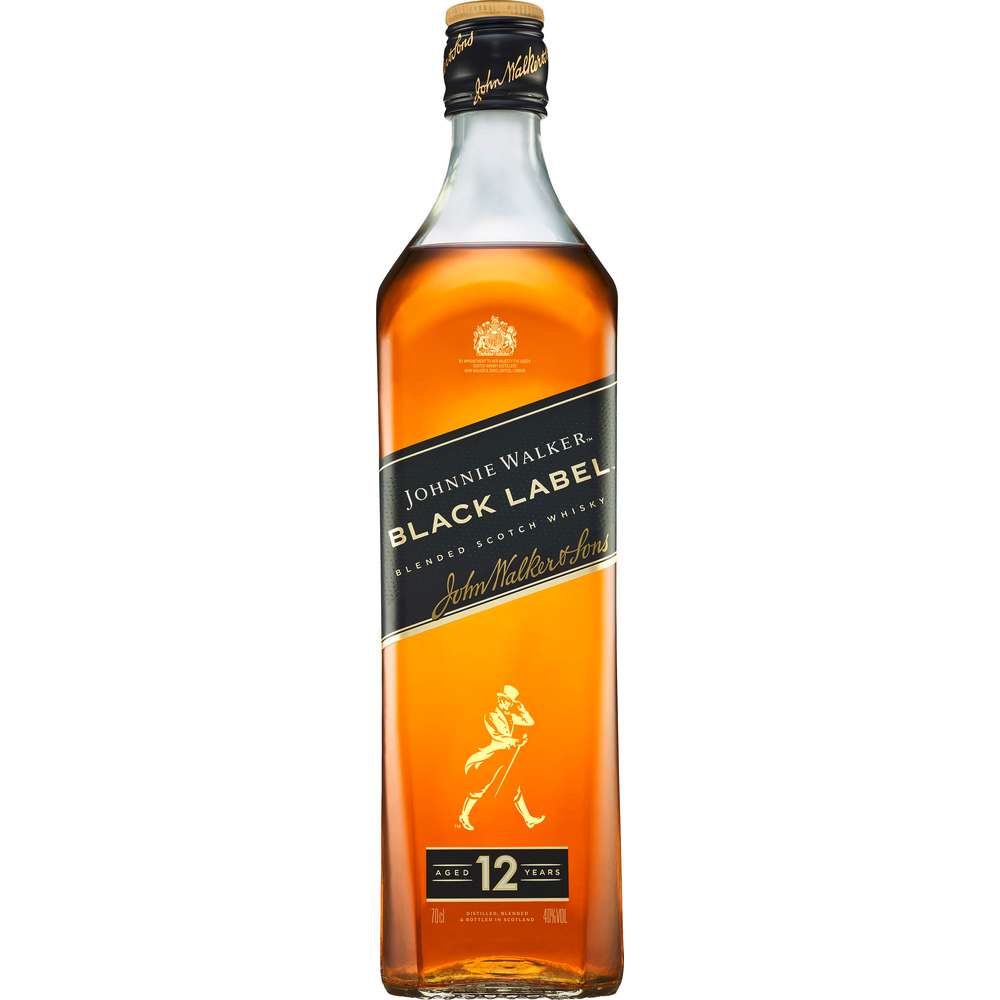 Produktabbildung Johnnie Walker Scotch Whisky Black Label, 12 Jahre, 40 %