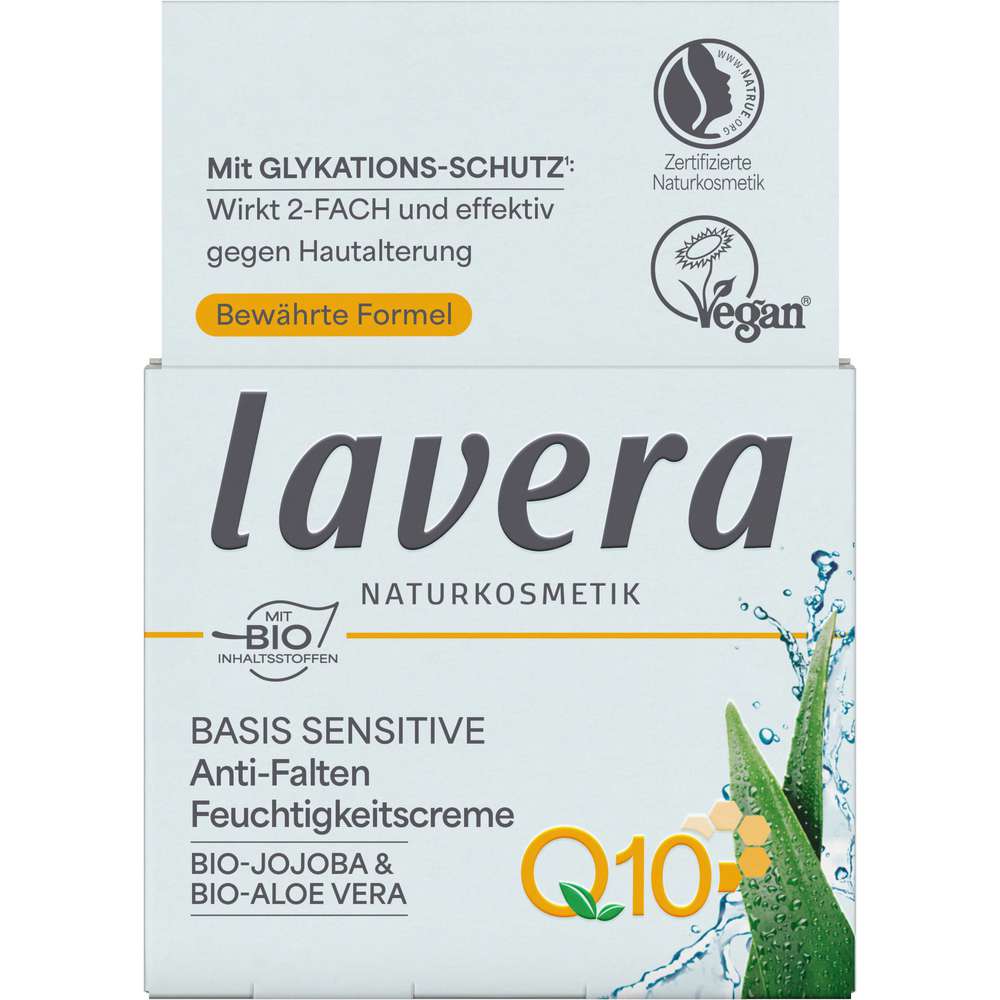 Produktabbildung lavera AntiFalten Creme, Basis Sensitiv